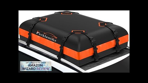 FIVKLEMNZ Car Rooftop Cargo Carrier Roof Bag Waterproof for All Top Review