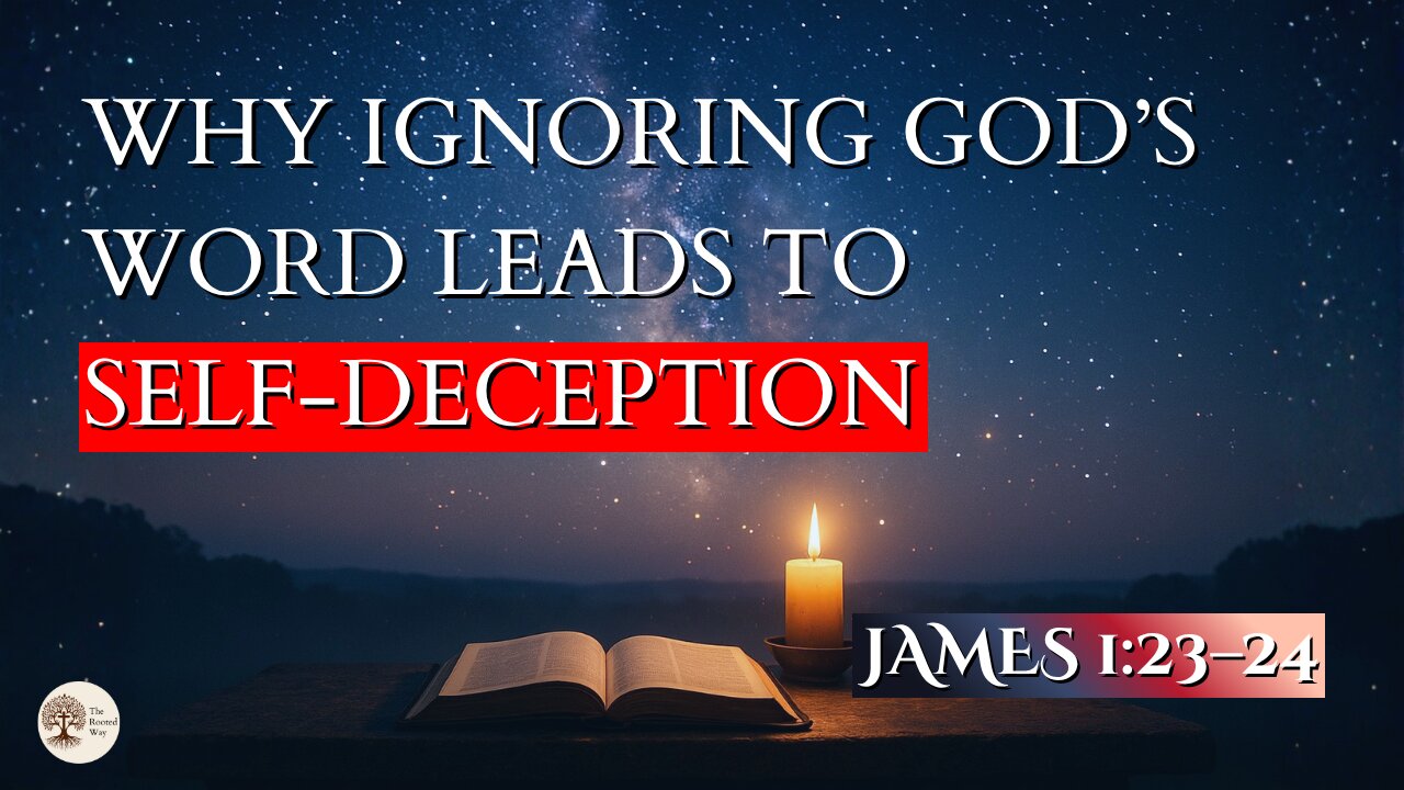 Why Ignoring God’s Word Leads to Self-Deception | James 1:23–24