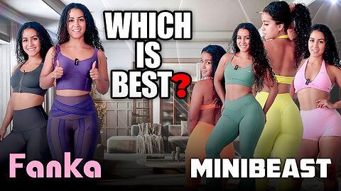Try-On Haul - Fanka vs MiniBeast Athletic Wear | Best Leggings & Sports Bras 2025