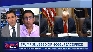 TRUMP SNUBBED OF NOBEL PEACE PRIZE