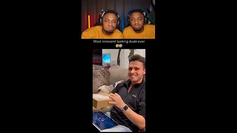 Either This Guy Is Dumber Than A Box Of Rocks Or Is Up For Best Actor Of The Year!😁😳😵‍💫