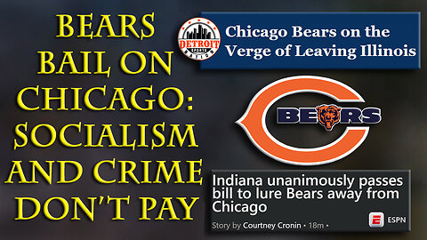 Socialist Collapse - After 105 Years In Chicago, The NFL Flees The City