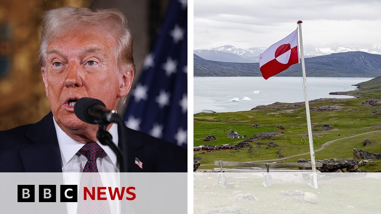 EU leaders react to Trump_s comments on Greenland #BBC News