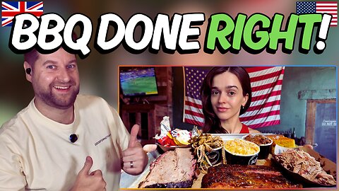French Girl's FIRST American BBQ! - As a BRIT, why am I not surprised?