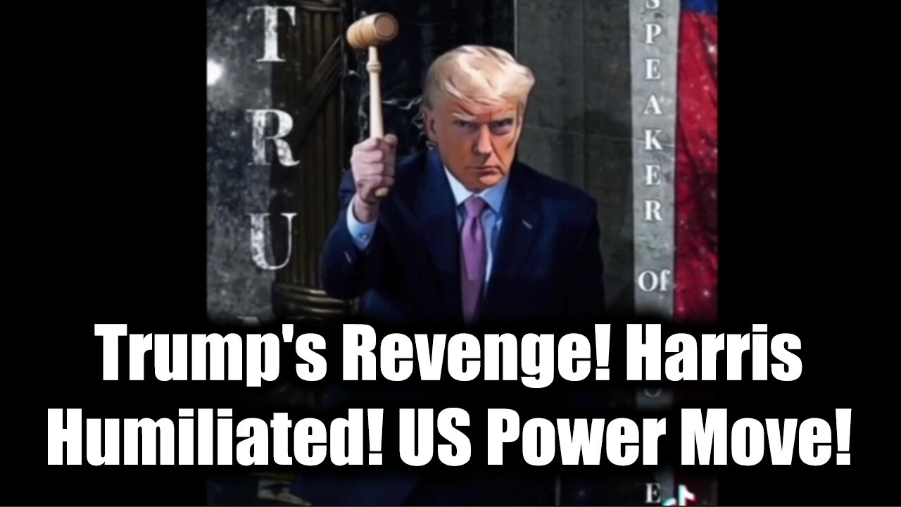 Trump's Revenge! Harris Humiliated! New Pandemic Alert! US Power Move!