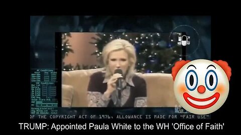 Meet 'Pastor' Paula White - Your new grifting head of the WH office of faith..