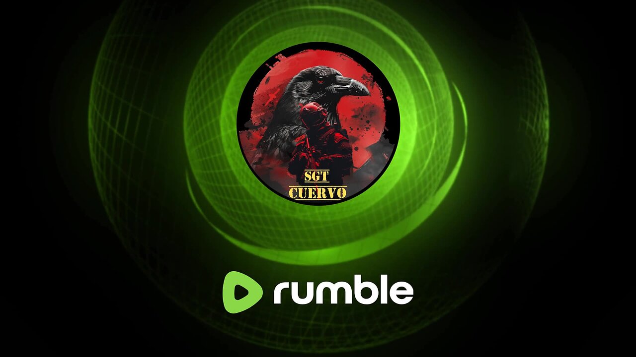 First stream on Rumble!