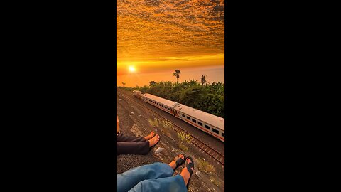 The sunset is beautiful. I miss you so much