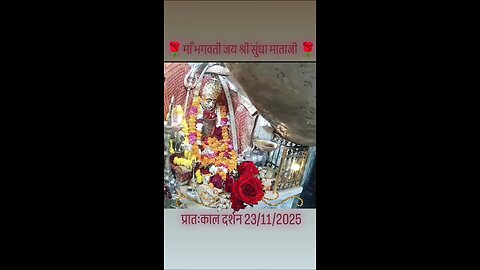23.11.2025 SUNDHA MATA AARTI DARSHAN