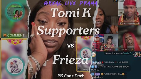 Tomi K Supporters & Frieza Dog Each Other Out ~ Talks of Pastor P Saga ~ PK W/ Drebaby Goes Dark