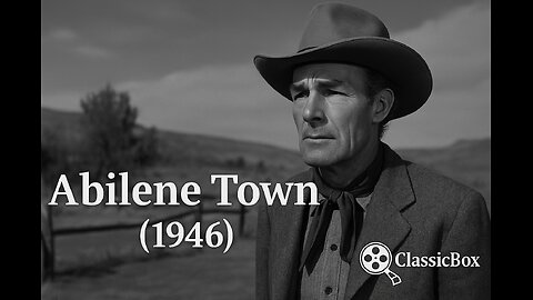 Abilene Town (1946) | Randolph Scott Western | ClassicBox Films