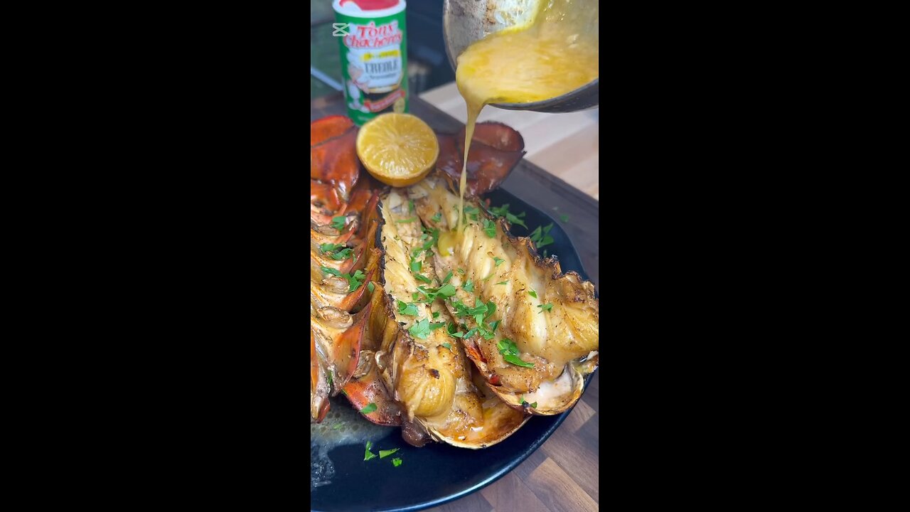 Spicy garlic butter lobster recipe