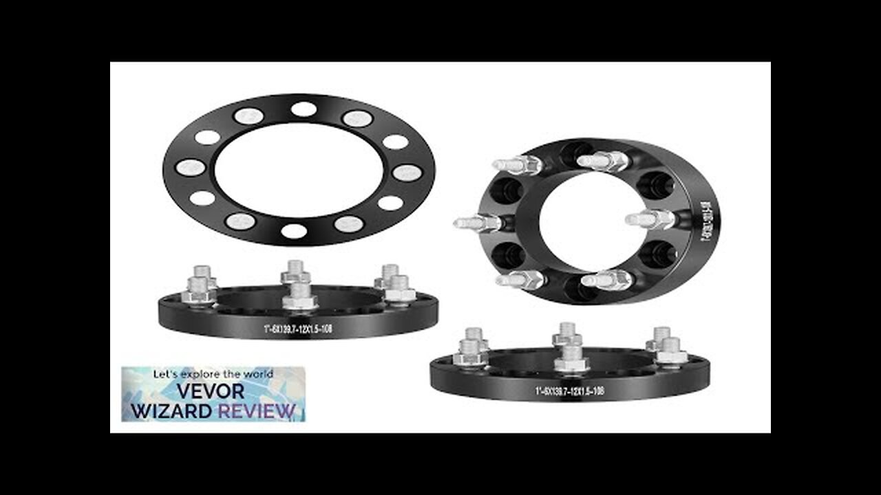 VEVOR 1.5" 6"x5" Wheel Spacers Wheel Adapters 6 Lug Forged Spacer 4 PCS