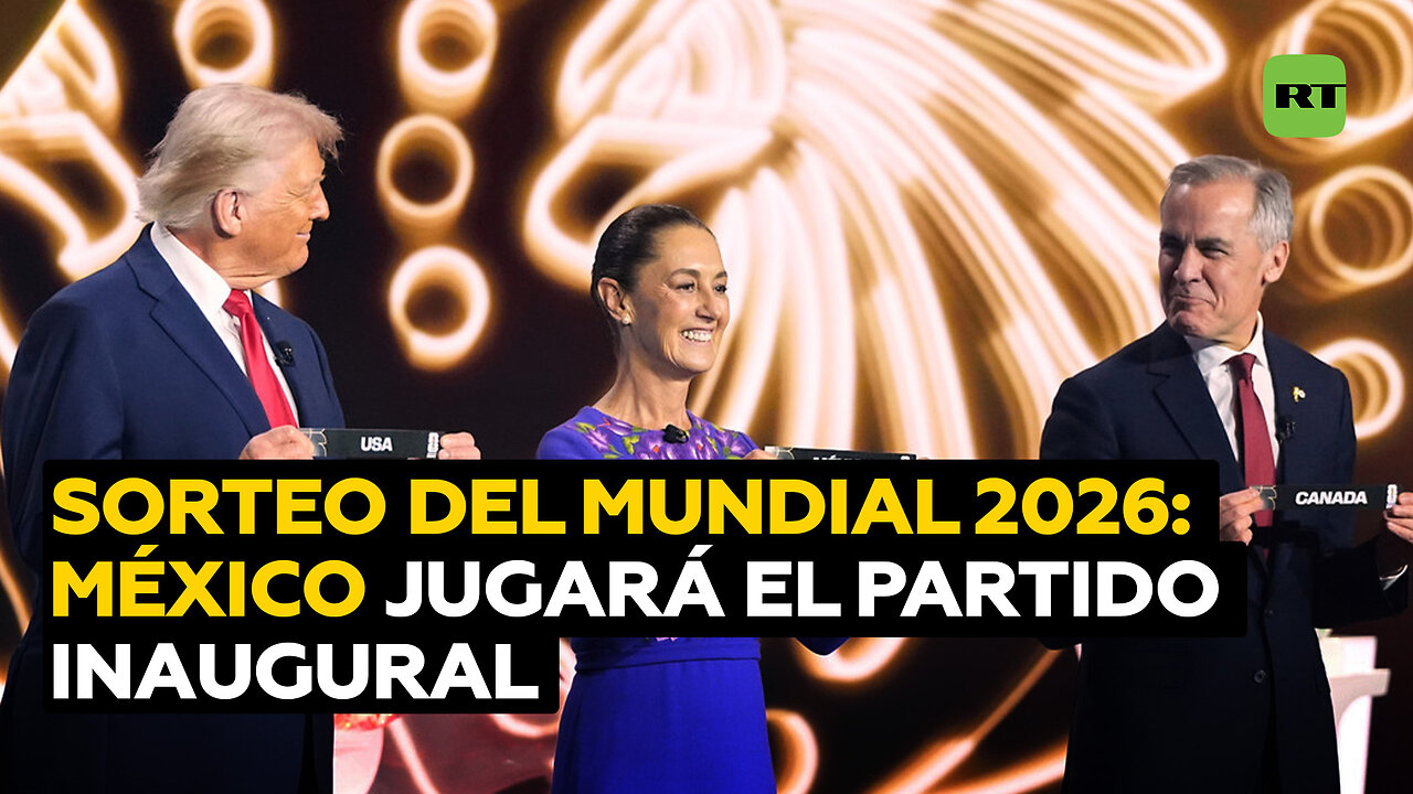 Sorteo de grupos para el Mundial de Fútbol 2026: México jugará el partido inaugural