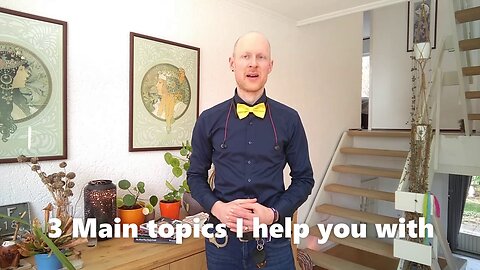 The 3 main topics I exclusively help you with - Mind Training by Master Hypnotist Quintus