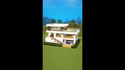 Modern House in Minecraft