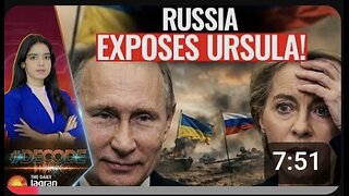 PUTIN's Aide Exposes EU Ursula's Intent Behind Ukraine War