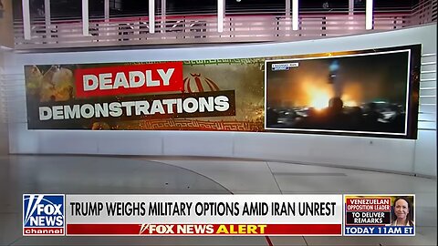 US considers military action over Iran's tyranny