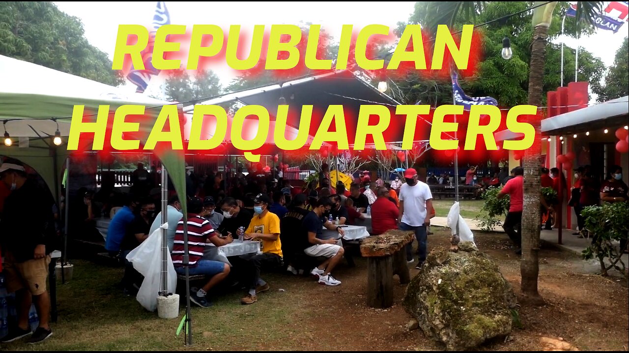 REPUBLICAN HEADQUARTERS! Saipan Island! CNMI