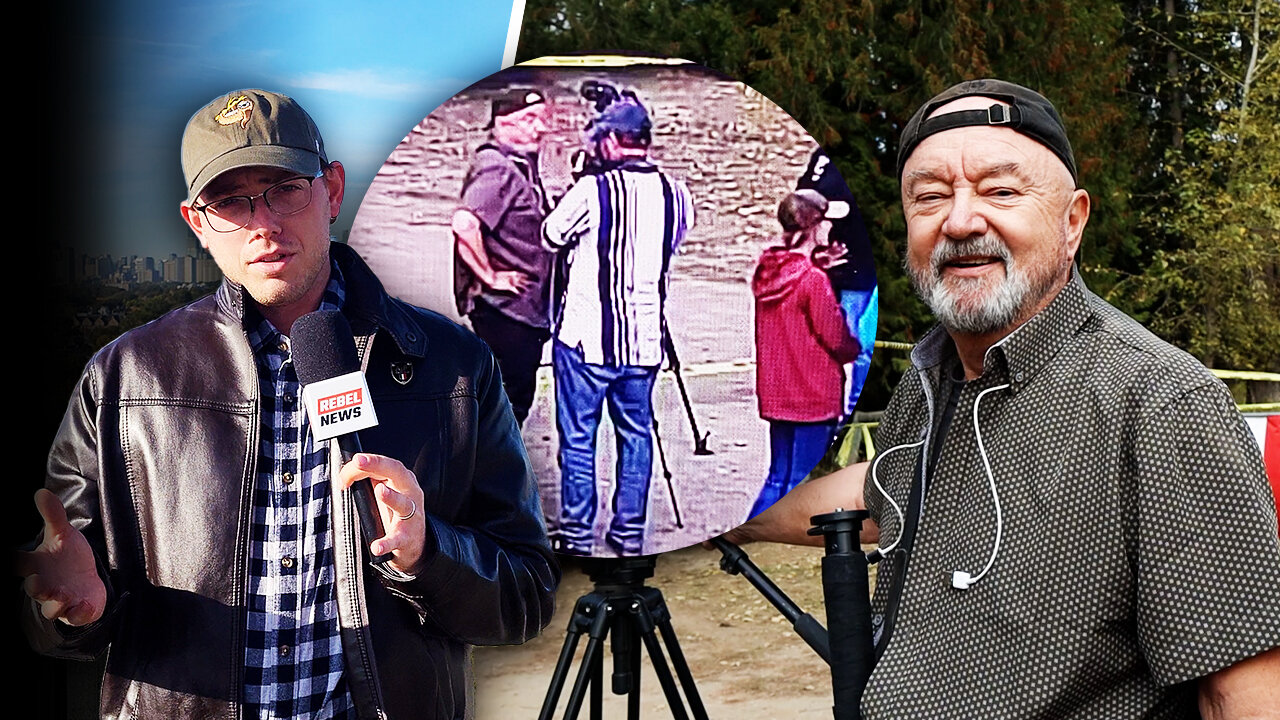 Global News videographer grabs Rebel News cameraman, lies about it