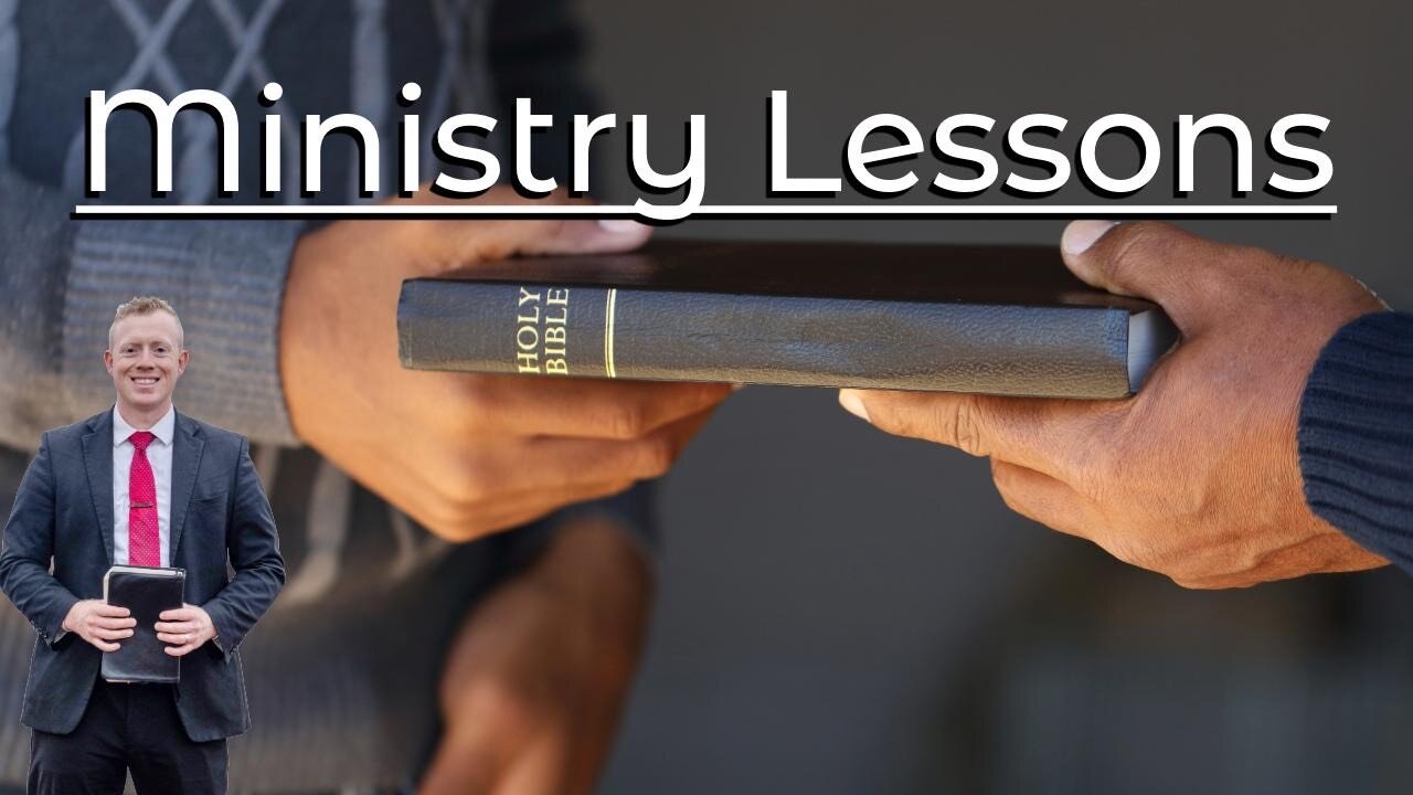 Ministry Lessons - Pastor Dillon Awes | Anchor Baptist Church