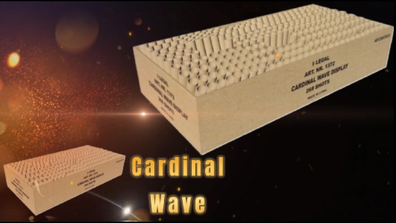 Magnum - Cardinal Wave - 268 Schots Compound Vuurwerk