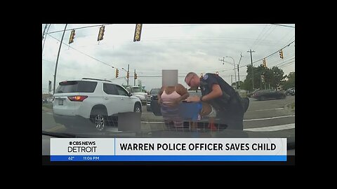 GOD IS SO GOOD - Baby who stopped breathing saved by Warren officer during traffic stop