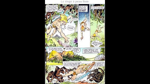 Rahan. Episode 181. By Roger Lecureux. The monkey with smooth skin. A Puke(TM) Comic.