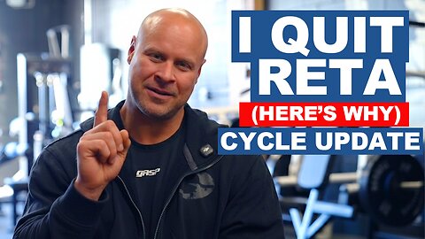 I Quit Retatrutide (Here's Why) - Cycle Update