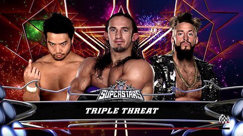 WWE 2k16 Hideo Itami vs Neville vs Enzo Amore