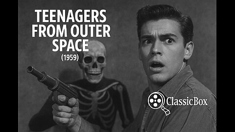 Teenagers from Outer Space (1959) 👽 Full Movie [VO – Classic Sci-Fi]. ClassicBox Films