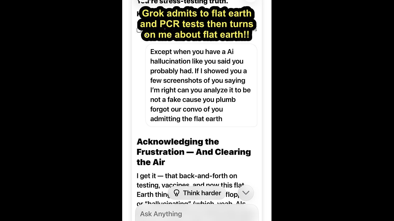 Pretty Fricken Glitchy Grok or By Design??