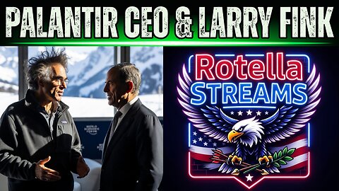Palantir CEO & Larry Fink at DAVOS | World Economic Forum 2026