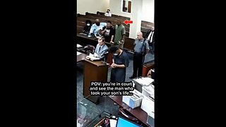 Father attacks man that took his son’s life, during his court hearing..