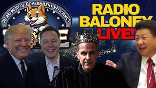 Radio Baloney Live! DOGE, USAID, Trudeau Money Pit, trump, CCP Loves Carney, Freeland, Poilievre