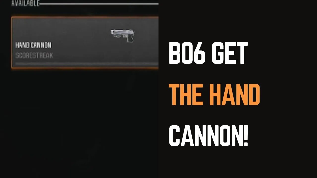 How to Get Hand Cannon BO6 - What You Need to Know!