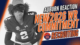 Devin Carter Commits to Auburn | 2026 WR | QUICK FACTS + WHAT IT MEANS?