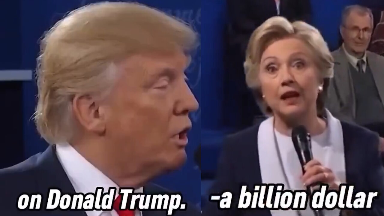 Precise moment Trump won against Hillary Clinton