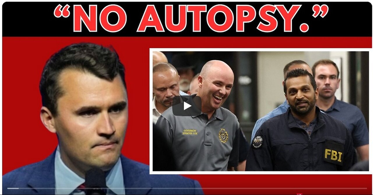 🚨 THEY JUST ADMITTED IT: “NO AUTOPSY” Charlie Kirk’s Body Was Evidence. What are they hiding?