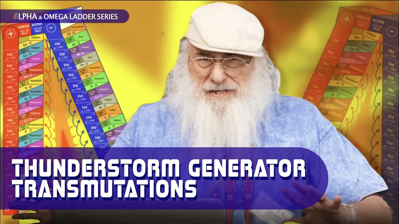 Dr. Robert Haralick explains the Transmutation Process in the Thunderstorm Generator | India 2025