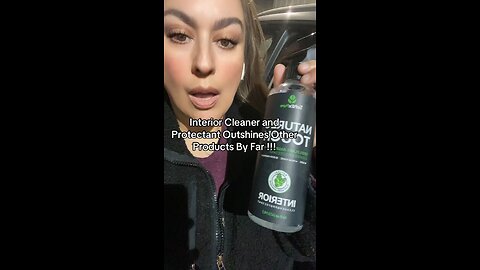 Car Interior Cleaner All Natural Organic