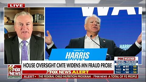 Rep James Comer: The Walls Are Caving In On Tim Walz