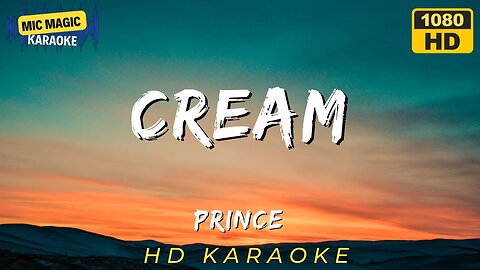 Prince - Cream - Karaoke