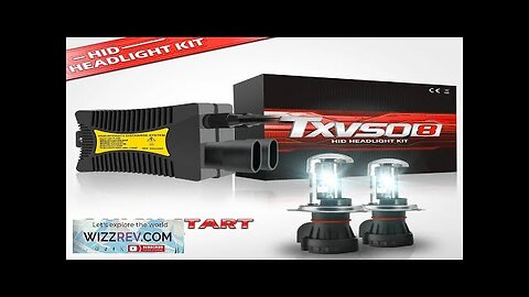 TXVSO8 LX Pair 55W Car Xenon Headlights IP68 Waterproof Rate Car Headlamp Review