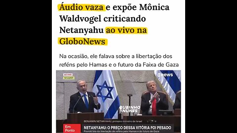 Tem alguém na GloboNews que não seja Anti-Semita?