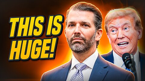 BREAKING: DONALD TRUMP JR. JUST DROPPED A MAJOR BOMBSHELL!!!