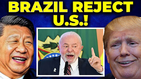 Brazil ABANDONS America - Signs Mega Deal With China