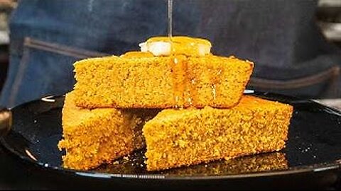 You’ve Gotta Try This Sweet Potato Cornbread! | Cast Iron Cornbread