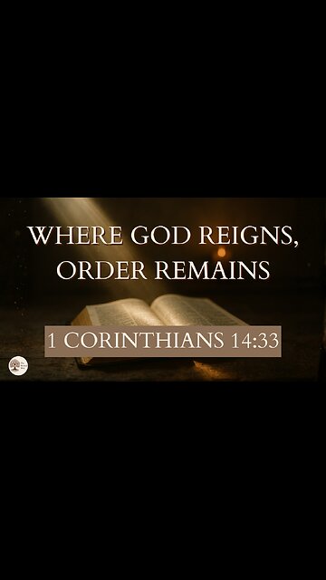 Where God Reigns, Order Remains | 1 Corinthians 14:33