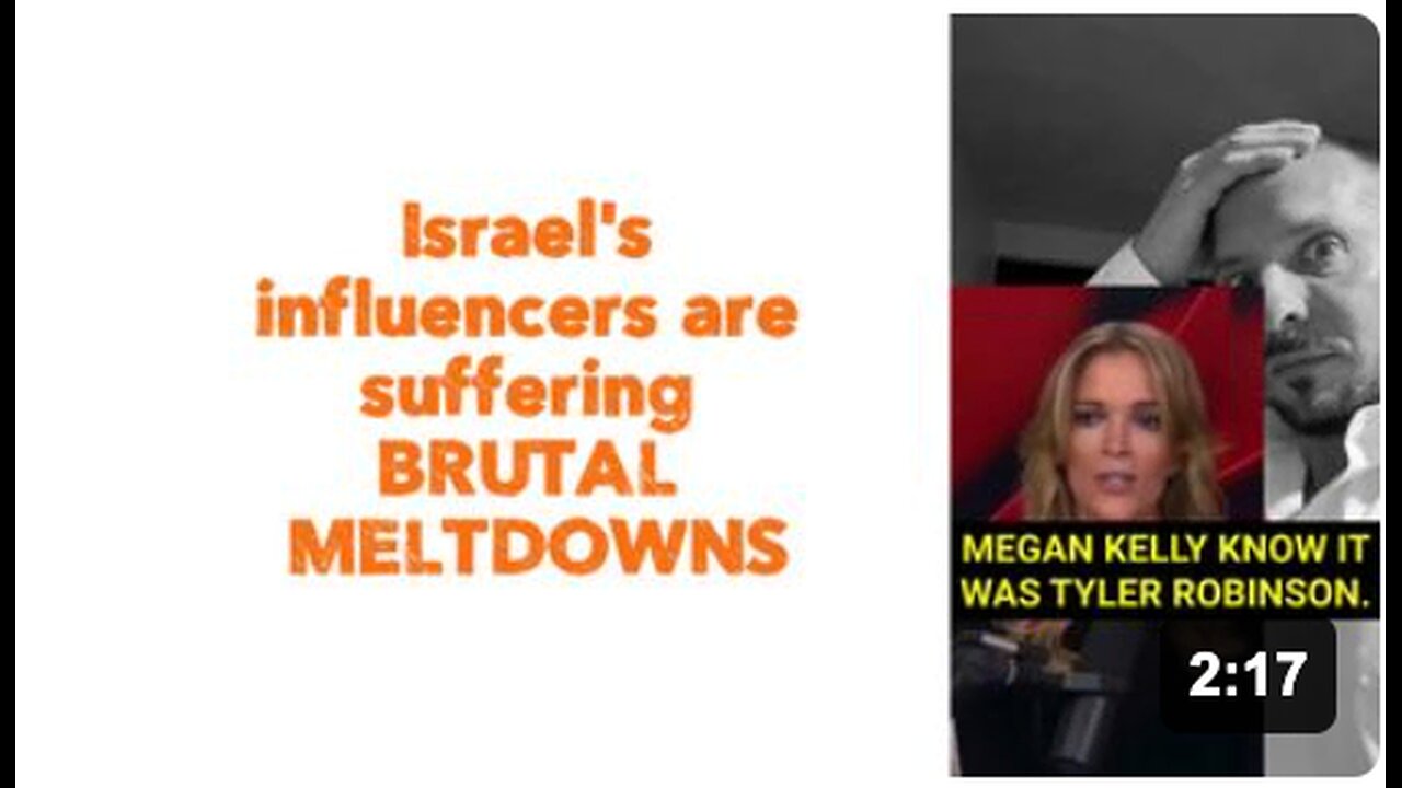Israel's influencers are suffering BRUTAL MELTDOWNS